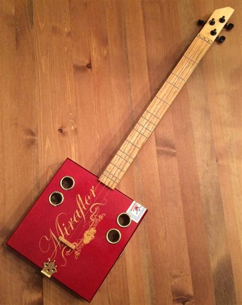 acoustic/electric cigar box guitar|high quality cigar box guitars.